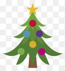 Christmas Tree Clipart Clear Background - Christmas Tree Clipart Transparent Background Png,Christmas Trees Png