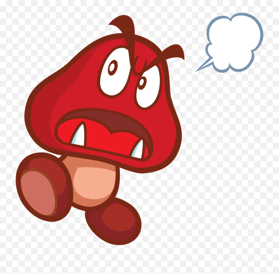 Mad Goomba - Super Mario Wiki The Mario Encyclopedia Super Mario Sad Goomba Png,Goomba Png