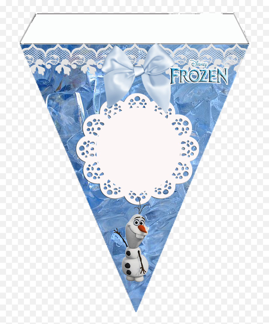 Decoración Cumpleaños Frozen - Todo Frozen Frozen Birthday Banner Printable Png,Banderines Png