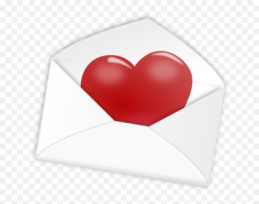 Download Heart Love Tax Letter Illinois Free Png Hq - Heart In An Envelope,Illinois Png