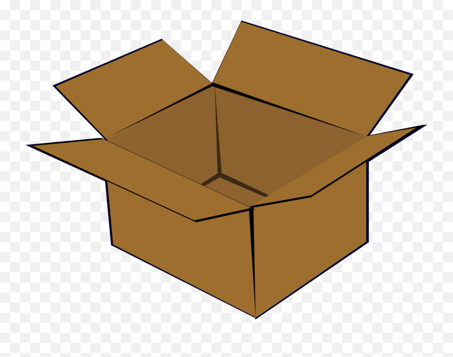 Clipboard Clipart Cardboard - Clip Art Cardboard Box Png,Cardboard Png