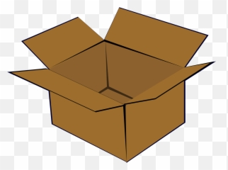 Clipboard Clipart Cardboard - Clip Art Cardboard Box Png,Cardboard Png