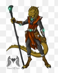 Renova By Heart0fink Female Dragonborn - Female Dragonborn Monk Png,Dragonborn Png