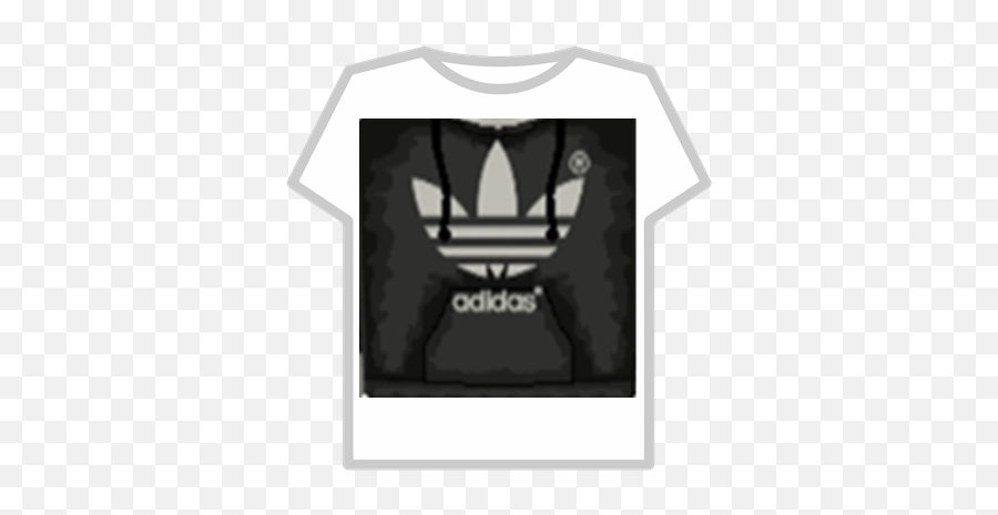 Adidas Negro - Roblox Adidas T Shirt Png,Addias Logo