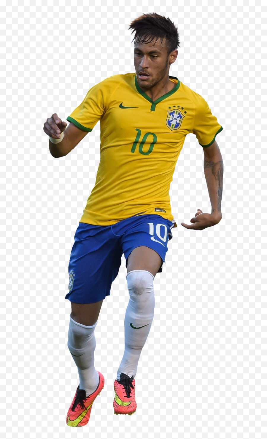 Download Neymar Png 2014 - Neymar Standing Png Full Size Neymar Brasil Png,Neymar Png