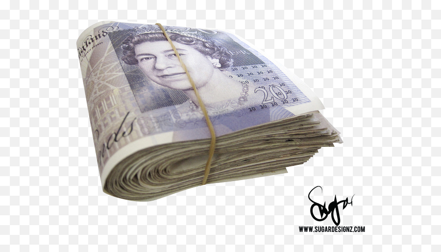 Download Hd Share This Image - 300 Pounds In Cash 20 Pound Png,Cash Png