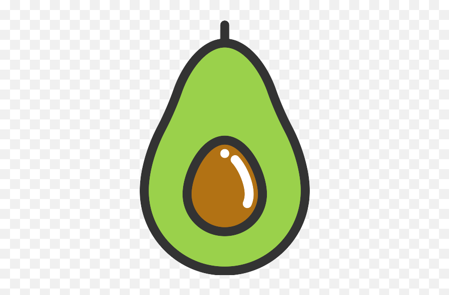 Avocado Png Icon - Avocado Illustration Png,Avocado Png