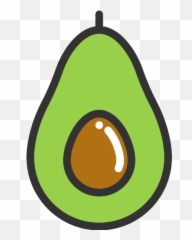 Avocado Png Icon - Avocado Illustration Png,Avocado Png