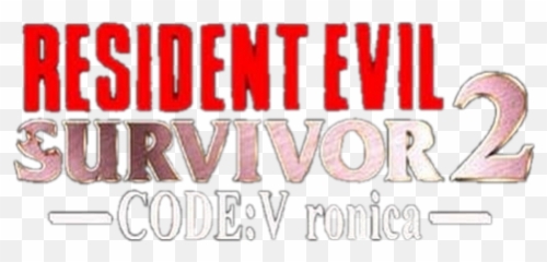 Resident Evil Survivor 2 Code Veronica Details - LaunchBox Code Logo png