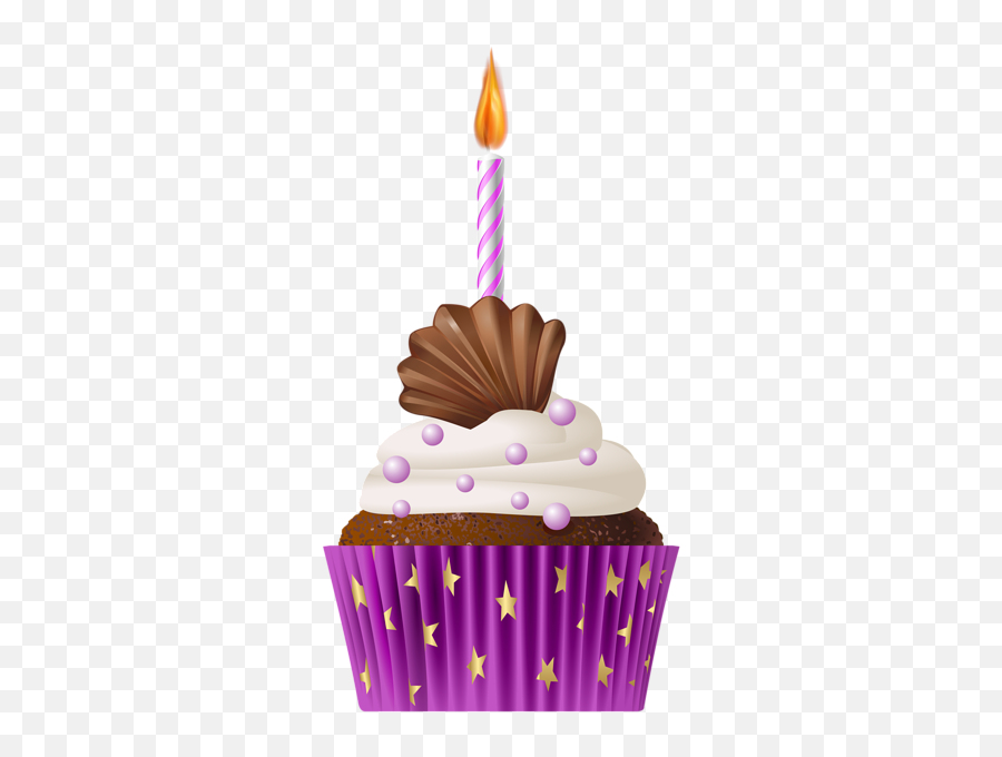 Download Hd Happy Birthday Candles Png - Birthday Cake Cupcakes Png,Candles Png
