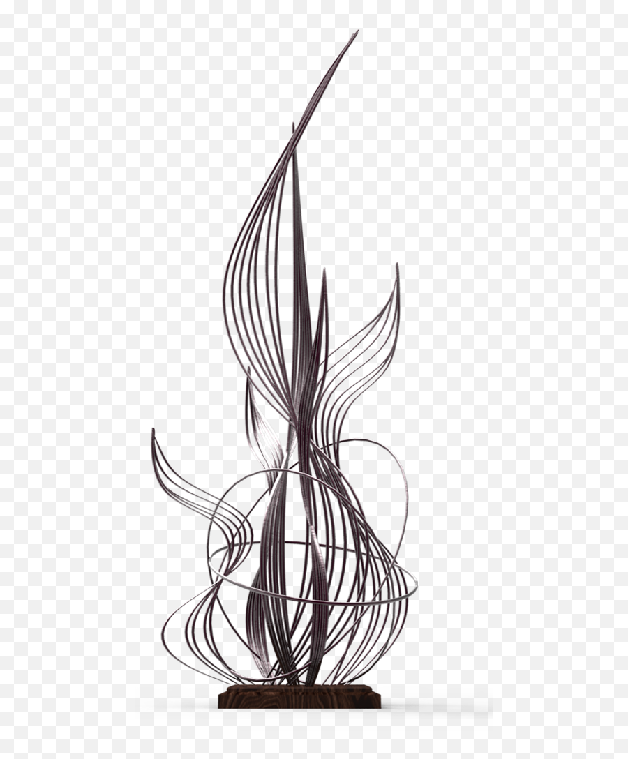 Line Actual - The Lines In This Sculpture Define It They Vertical Png,Curved Lines Png