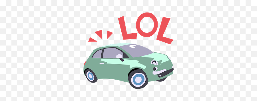 Emoji Lol Fca North America Corporate Blog - Subcompact Car Png,Car Emoji Png