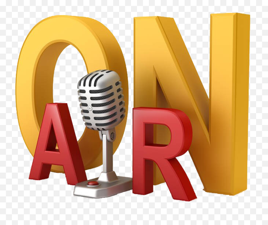 Microphone Clipart Radio Station - Logotipo Estudio De Radio Png,Radio Microphone Png