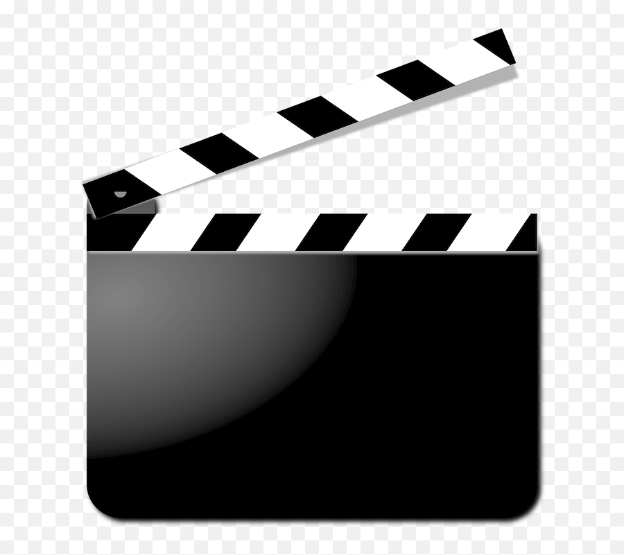 Clapperboard Film Movie - Clipart Movie Clapper Png,Cut Png.