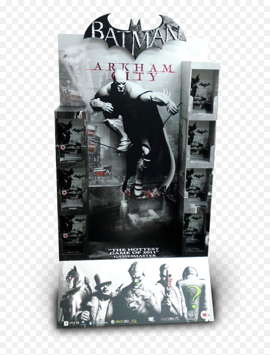 Stephen Graham Portfolio - Warner Interactive Batman Supervillain Png,Batman Arkham City Logo Png