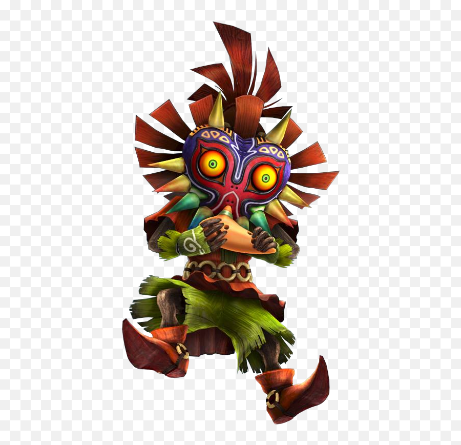 Crazy World Of Fake Smash Bros - Hyrule Warriors Skull Kid Png,Masahiro Sakurai Png