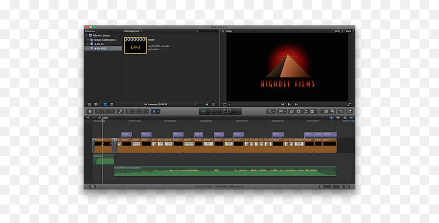 How To Edit Imovie Projects In Final Cut Pro X - Imovie Trailer 2015 Png,Imovie Logos