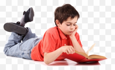 Children Kids Png Picture Web Icons - Reading Book Png