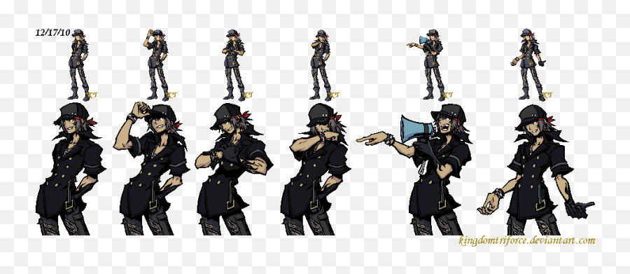 Sho Minamimoto Sprite Poses - World Ends With You Sho Minamimoto Png,The World Ends With You Logo