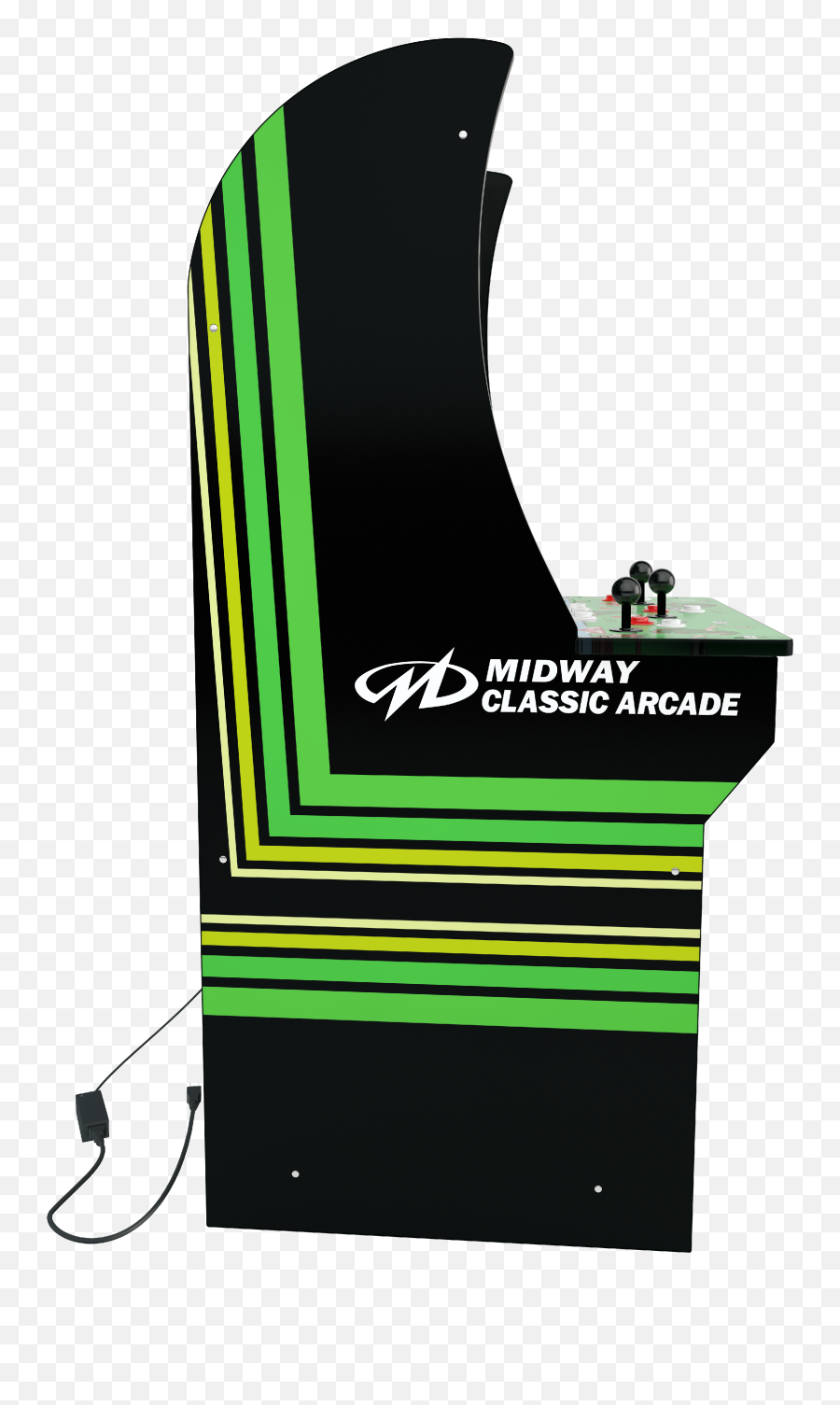 Rampage Arcade Machine Arcade1up 4ft - Rampage Arcade Machine Png,Majik Ninja Entertainment Logo