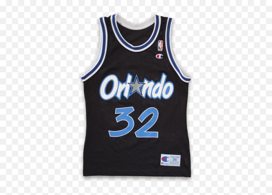 Champion Shaq Orlando Magic Jersey - Sleeveless Png,Shaq Transparent