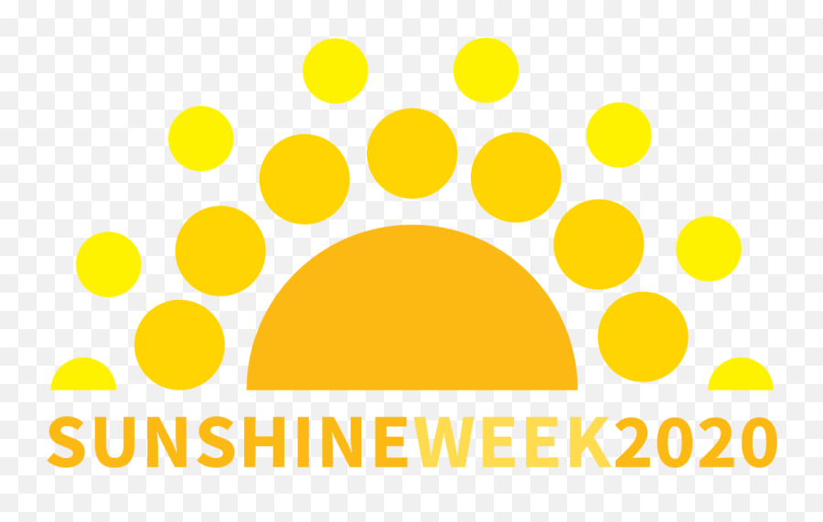 Sunshine Week 2020 - Dot Png,Sunshine Transparent