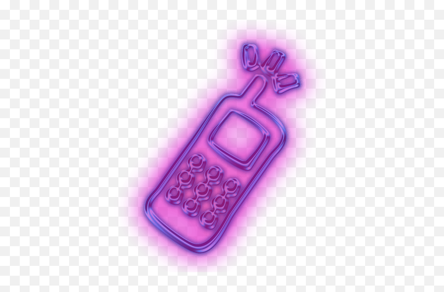 Free Purple Phone Cliparts Download - Neon Purple Phone Logo Png,Phone Logo Aesthetic