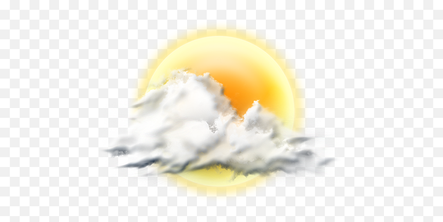10 Partly Cloudy Icon Images - Partly Cloudy Weather Icon Full Moon Png,Partly Cloudy Weather Icon