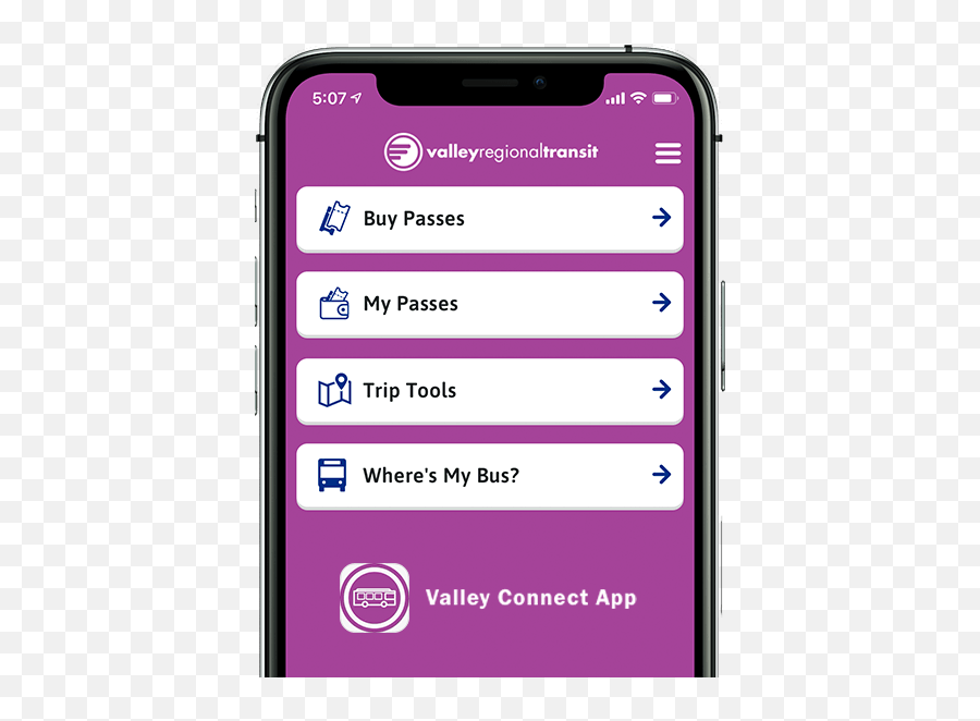 Treasure Valley Public Transportation - Valley Regional Transit Smartphone Png,Lg Revere 3 Icon Glossary