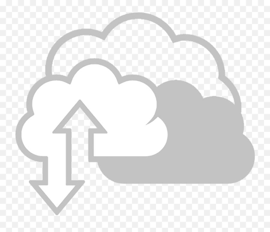 The Cloud Icon - Rain Cloud Clipart Black And White Png,White Cloud Icon