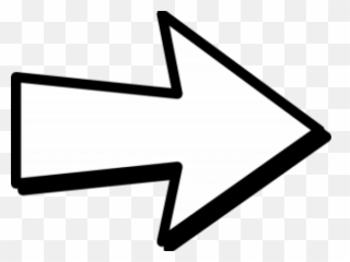 Arrow Clipart Black And White Png - Right