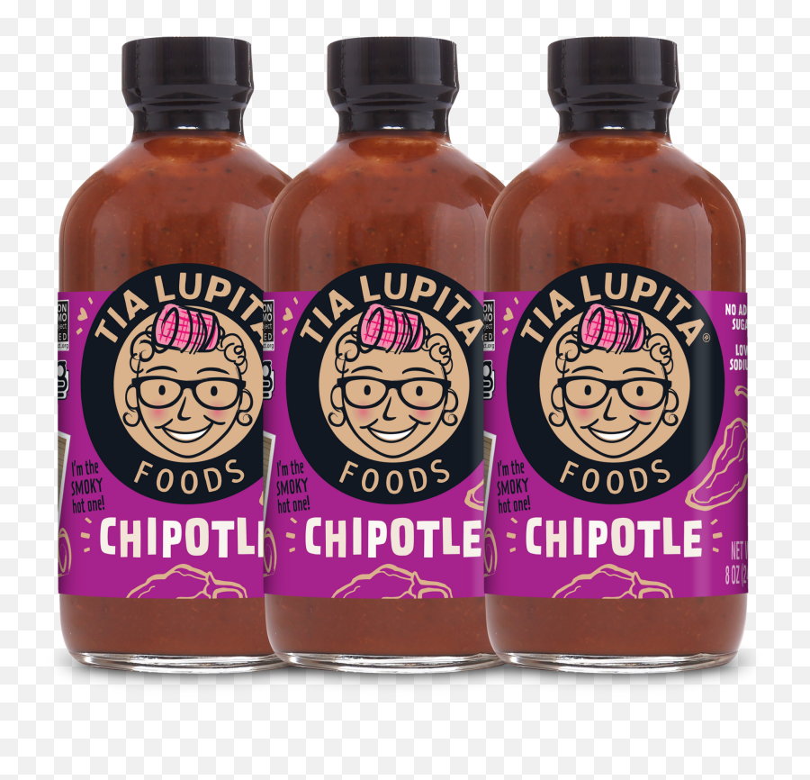 Tia Lupita Chipotle Hot Sauce - Single Bottle 8oz Tia Lupita Chipotle Hot Sauce Png,Chipotle Icon