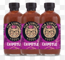 Tia Lupita Chipotle Hot Sauce - Single Bottle 8oz png