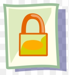 Lock Encrypted Secure - Free vector graphic on Pixabay Clip Art png