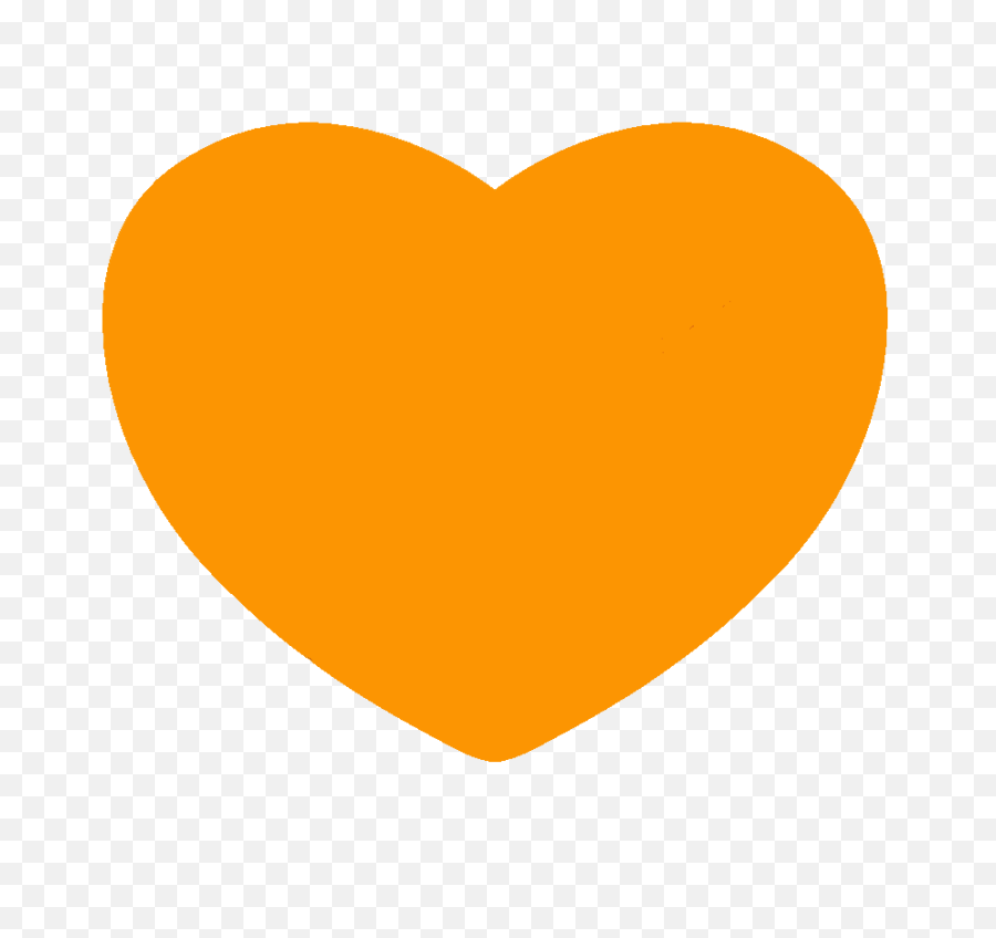 Orangeheart - Discord Emoji Orange Heart Png,Hearts Emoji Png