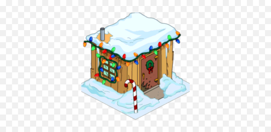 Tapped Out Wiki - Gingerbread House Png,Shack Png