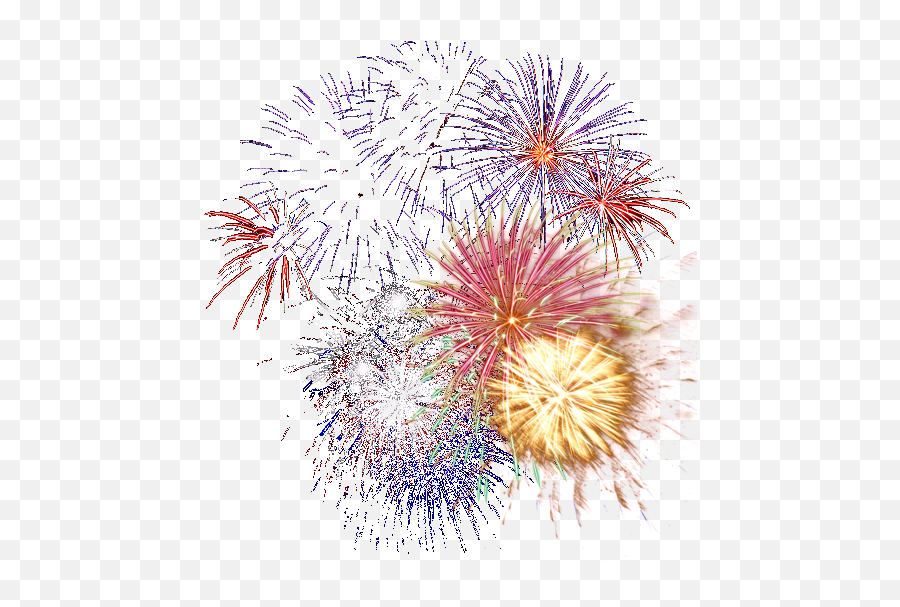 Fireworks No Background - Fireworks Png,Fireworks Transparent Background