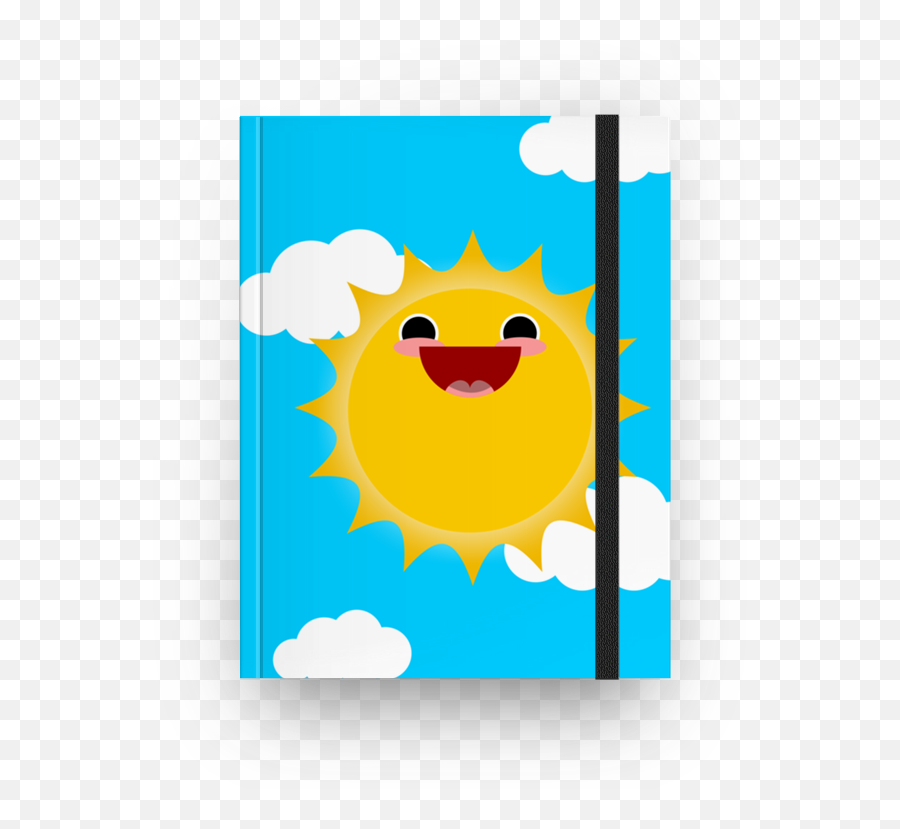 Download Caderno Happy Sun De Bodena - Illustration Png Clip Art,Happy Sun Png