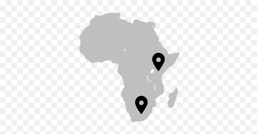 Labs And Locations - Ibm Research Africa Map Silhouette Vector Png,Icon Garage Locations