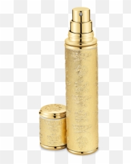 Gold With Trim Pocket Atomizer - Cosmetics Png,Gold Trim Png