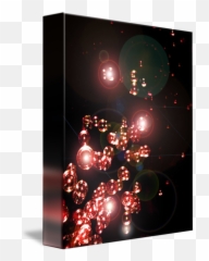 Bubble Abyss Red Lens Flare By Brooke Lundy Png