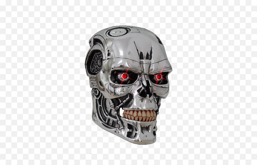 Download Hd Terminator Face Png Vector - Terminator Head,Terminator Face Png