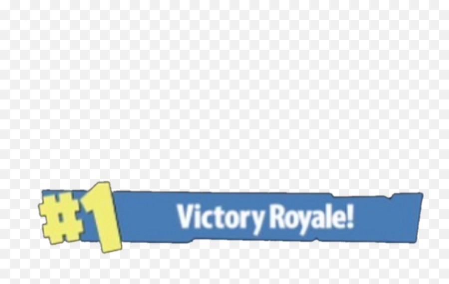 1 Victory Royale Transparent Png - Fortnite Victory Royale Logo Png,Fortnite Victory Royale Png