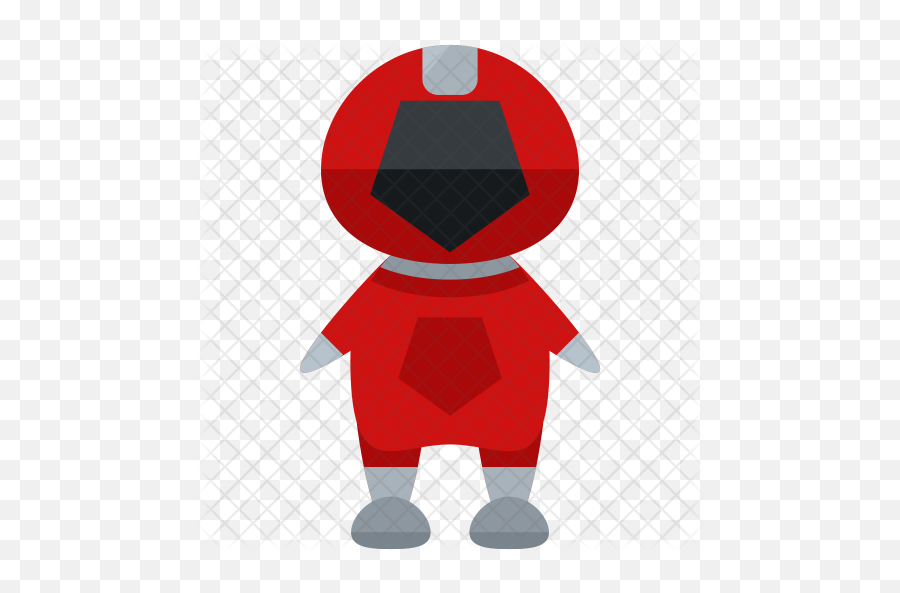 Red Ranger Icon Of Flat Style - Illustration Png,Red Ranger Png
