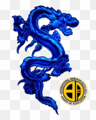 Blue Dragon Meibukan Karate - Red Chinese Dragon Animated Png,Blue Dragon Png