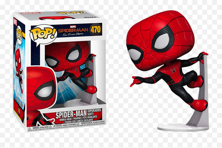 Spider - Funko Pop Spider Man Far From Home Png,Spider Man Homecoming Png