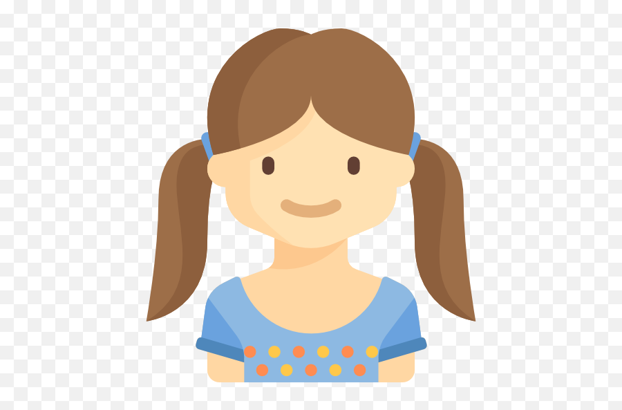 Girl Icon Png 372429 - Free Icons Library Kid Cartoon Icon Png,Girl Png