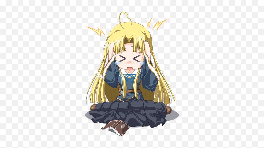 Download Chibi Cute Asia Headache - Anime Png,Headache Png