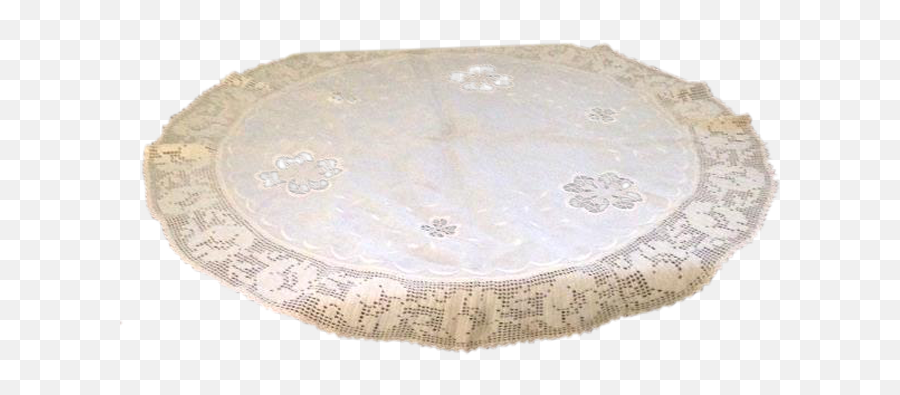 Vintage Doily Table Linen - Lace Png,Doily Png