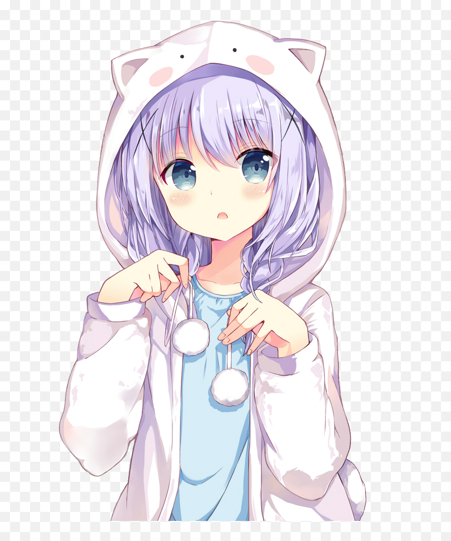 Anime Girl Eyes Png - Tippy Hoodie Anime Girls Anime Girl Hoodie Purple  Haired Anime Girl,Anime Eye Png - free transparent png images 